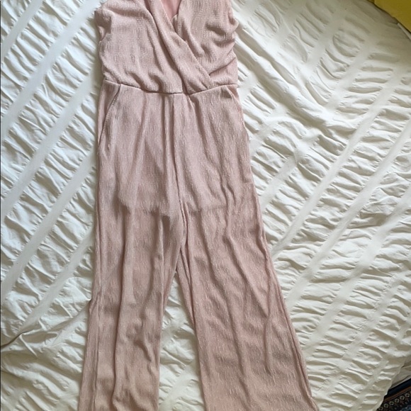 Dusty Pink Jumpsuit - Picture 1 of 3